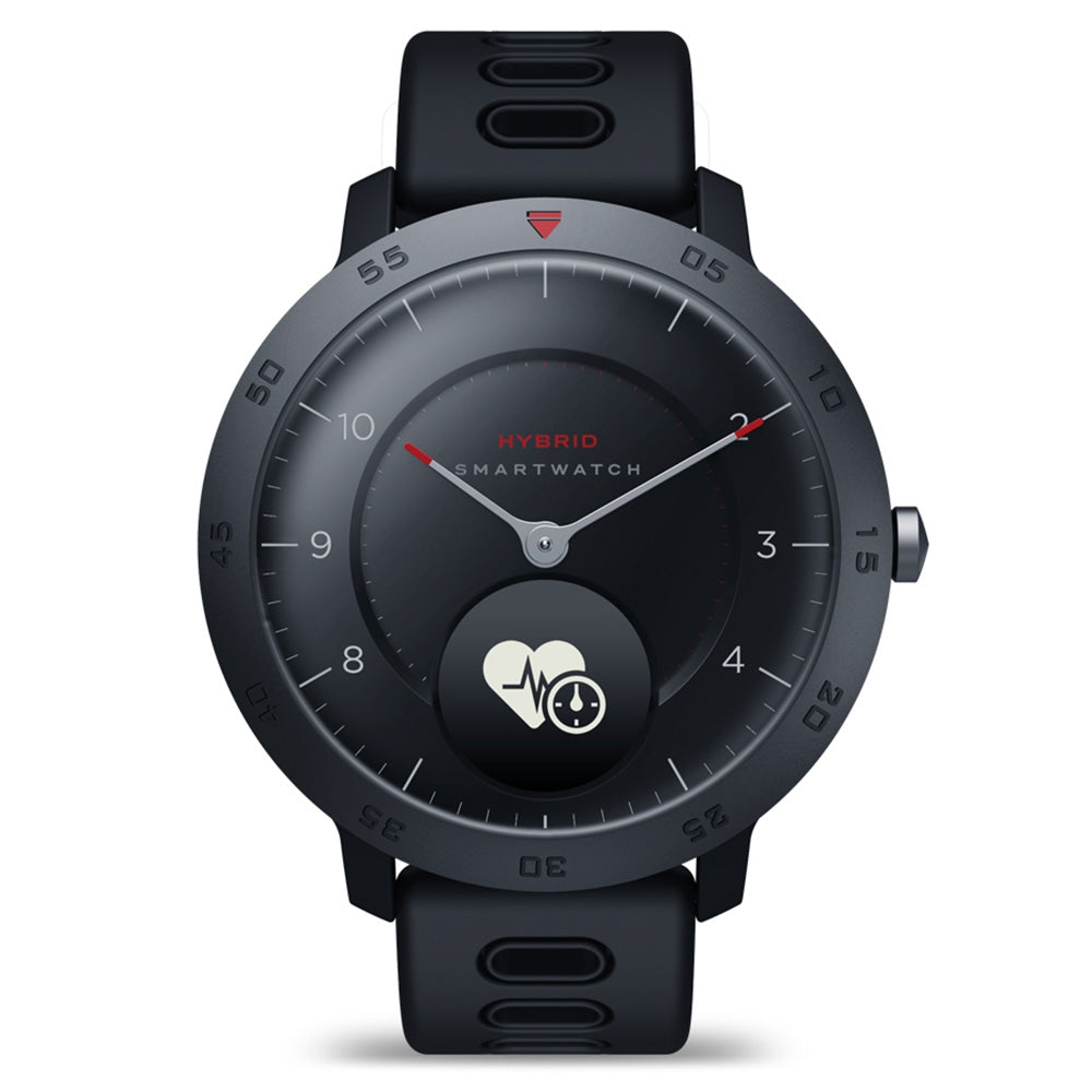 Zeblaze HYBRID Heart Rate Blood Pressure Monitor Real-time Weather Temperature Goal Reminders Dual Modes Mechanical Smart Watch