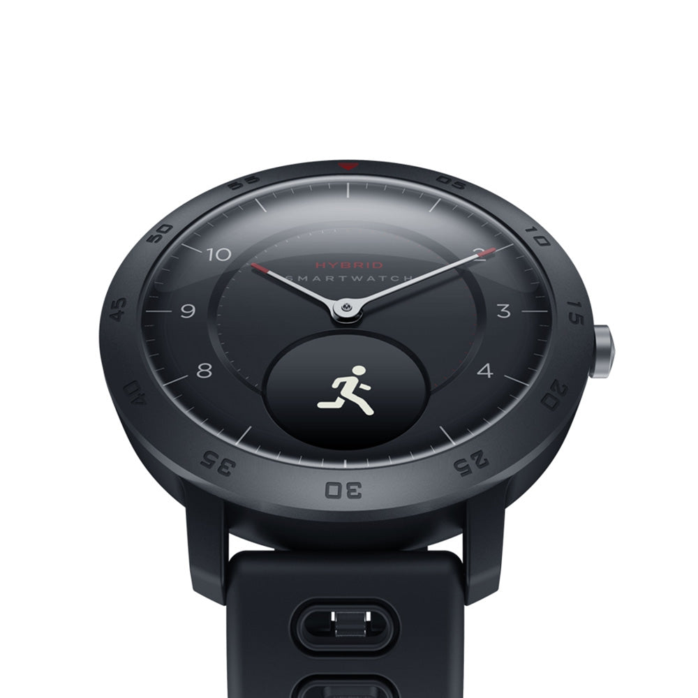 Zeblaze HYBRID Heart Rate Blood Pressure Monitor Real-time Weather Temperature Goal Reminders Dual Modes Mechanical Smart Watch