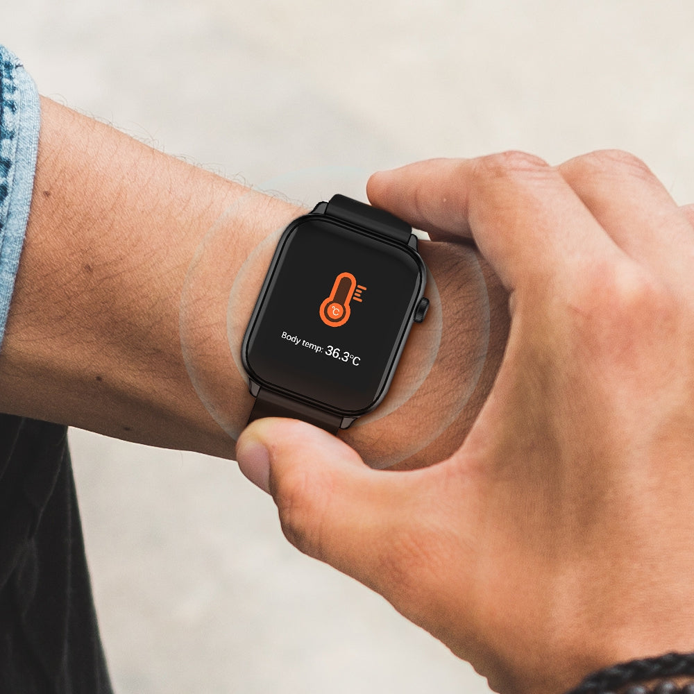 TICWRIS GTS Real-time Body Temperature Detect Smart Watch Heart Rate Monitor Sports Smartwatch