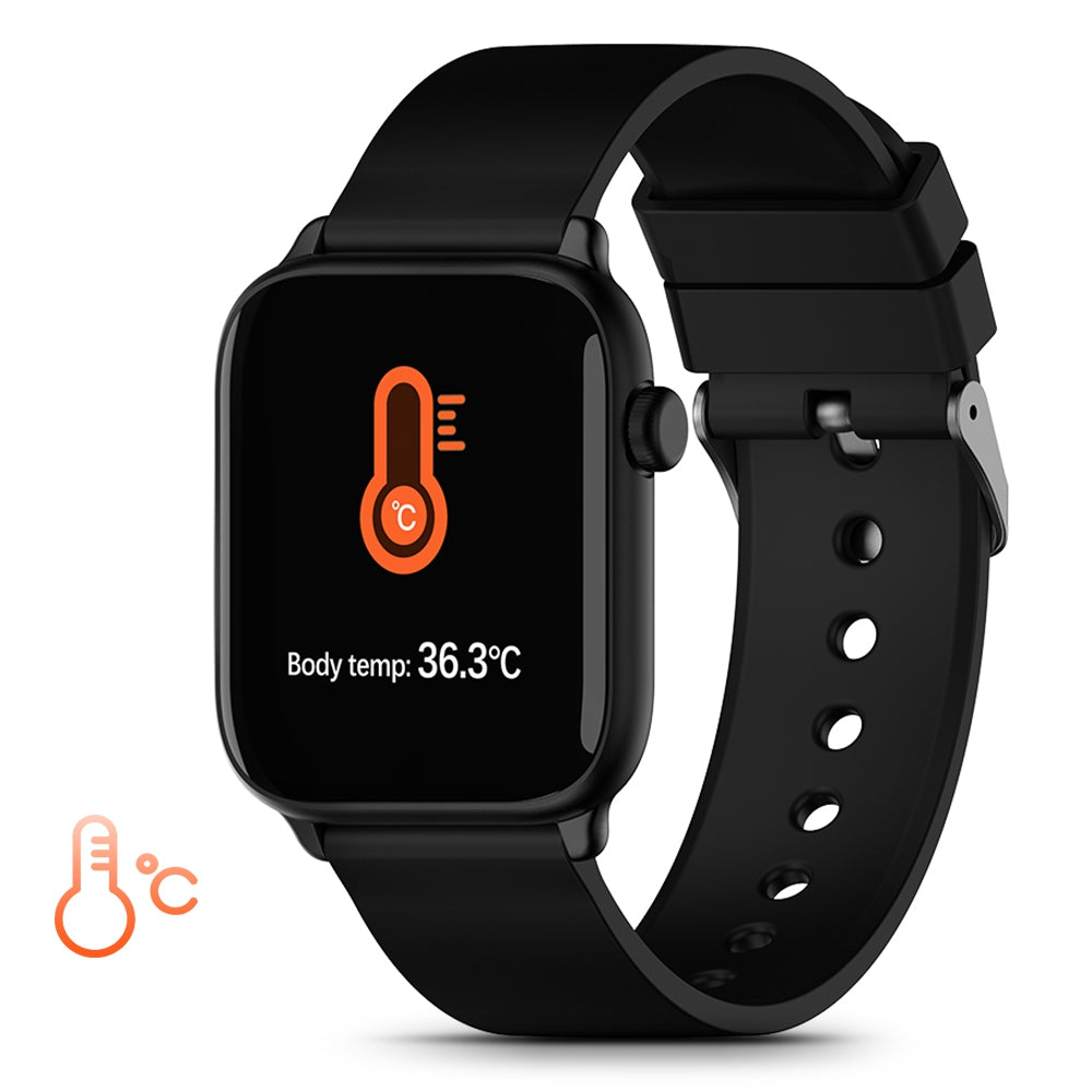 TICWRIS GTS Real-time Body Temperature Detect Smart Watch Heart Rate Monitor Sports Smartwatch