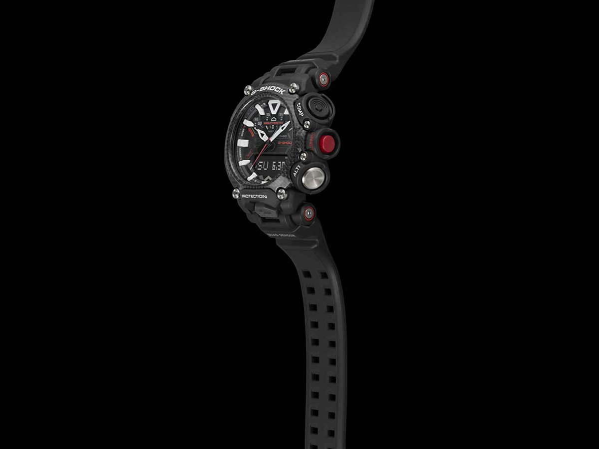G-Shock Men's GRB200-1A Gravity Master Watch, Black, One Size