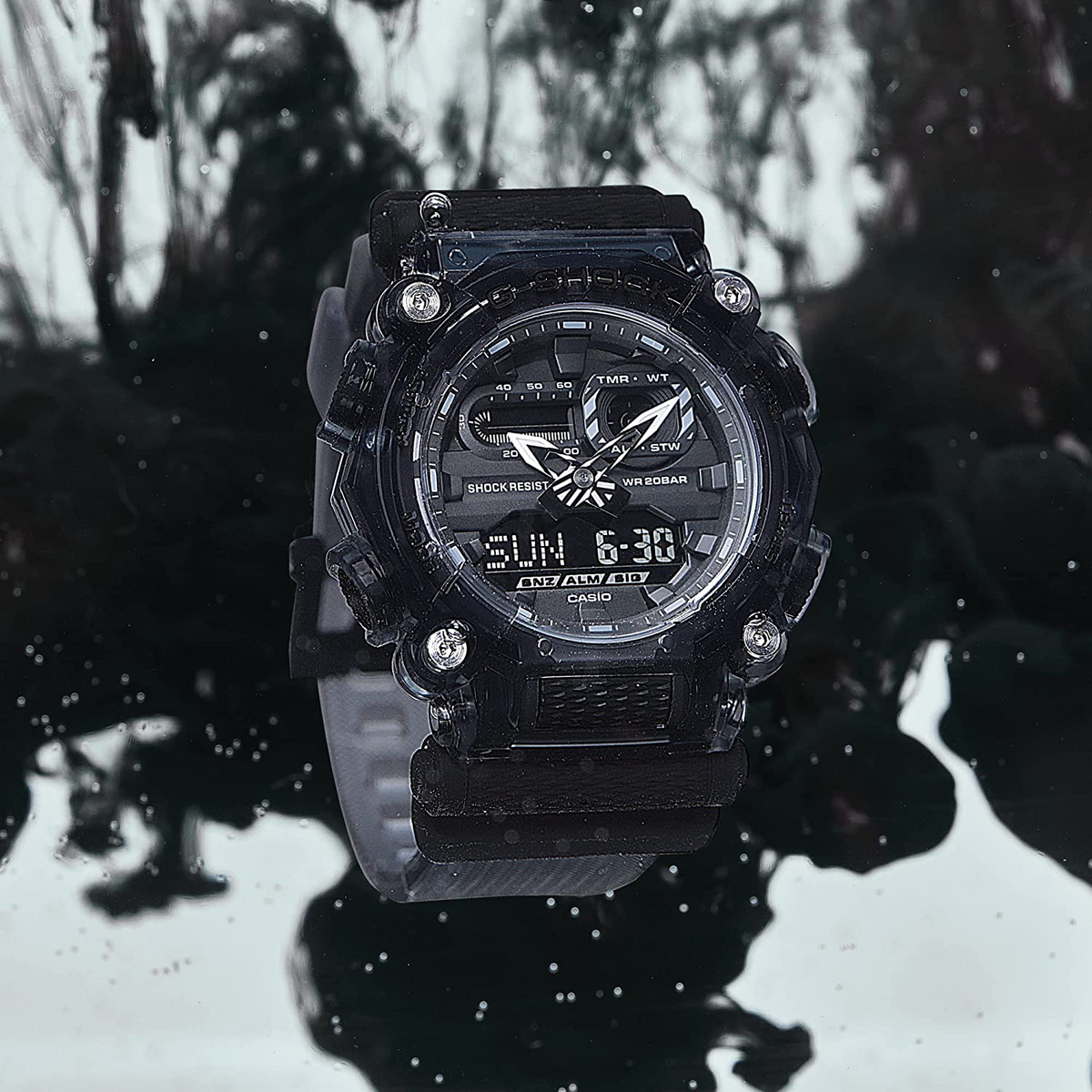 G-Shock GA900SKE-8A Transparent/Gray One Size