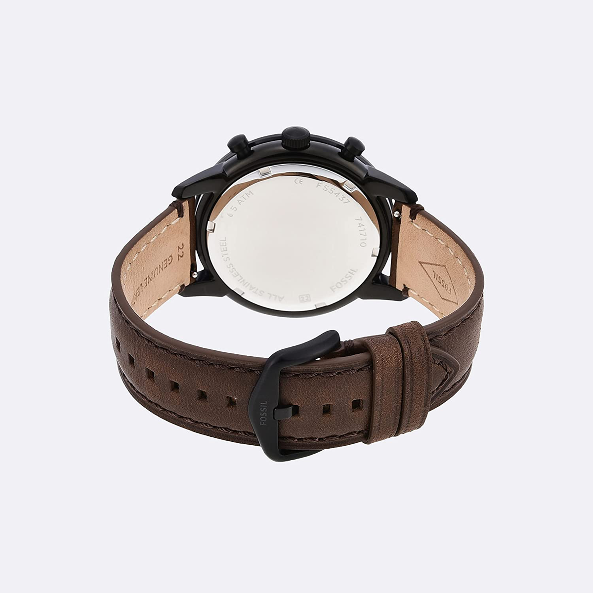 Fossil Men's Townsman Stainless Steel and Leather Casual Quartz Chronograph Watch