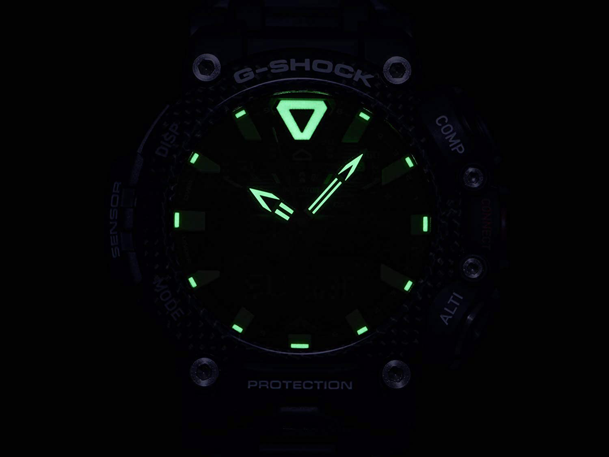 G-Shock Men's GRB200-1A Gravity Master Watch, Black, One Size