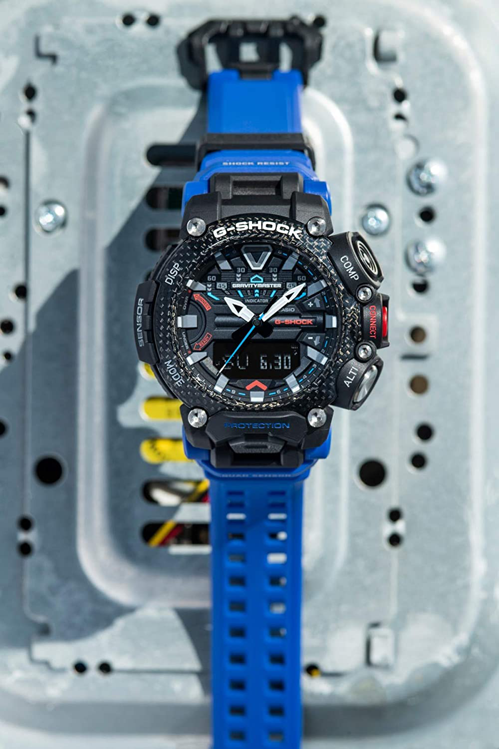 G-Shock Men's GRB200-1A2 Gravity Master Watch, Blue, One Size