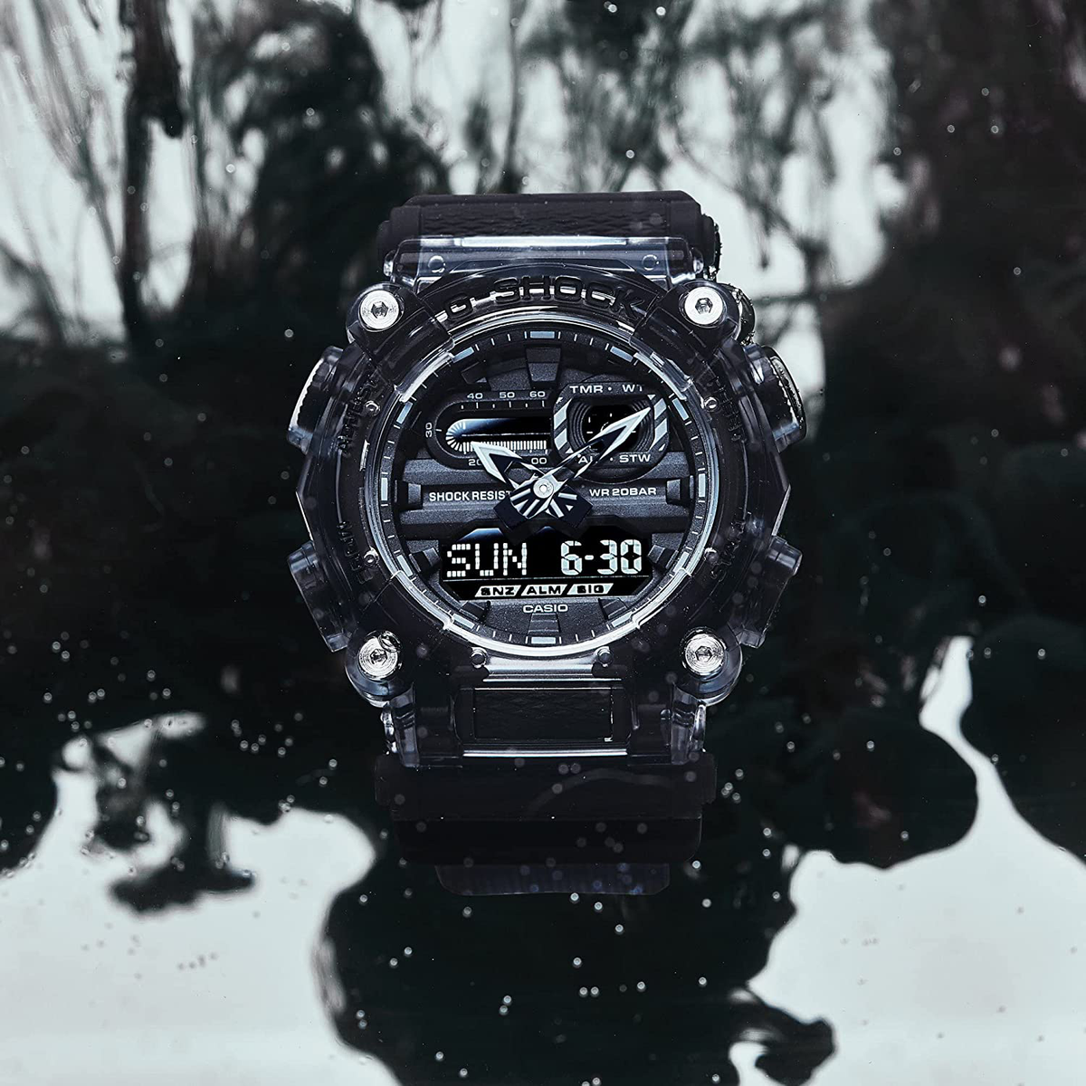 G-Shock GA900SKE-8A Transparent/Gray One Size