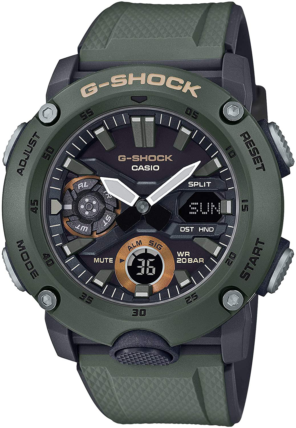 CASIO G-SHOCK Carbon Core Guard GA-2000-3AJF Mens Japan Import