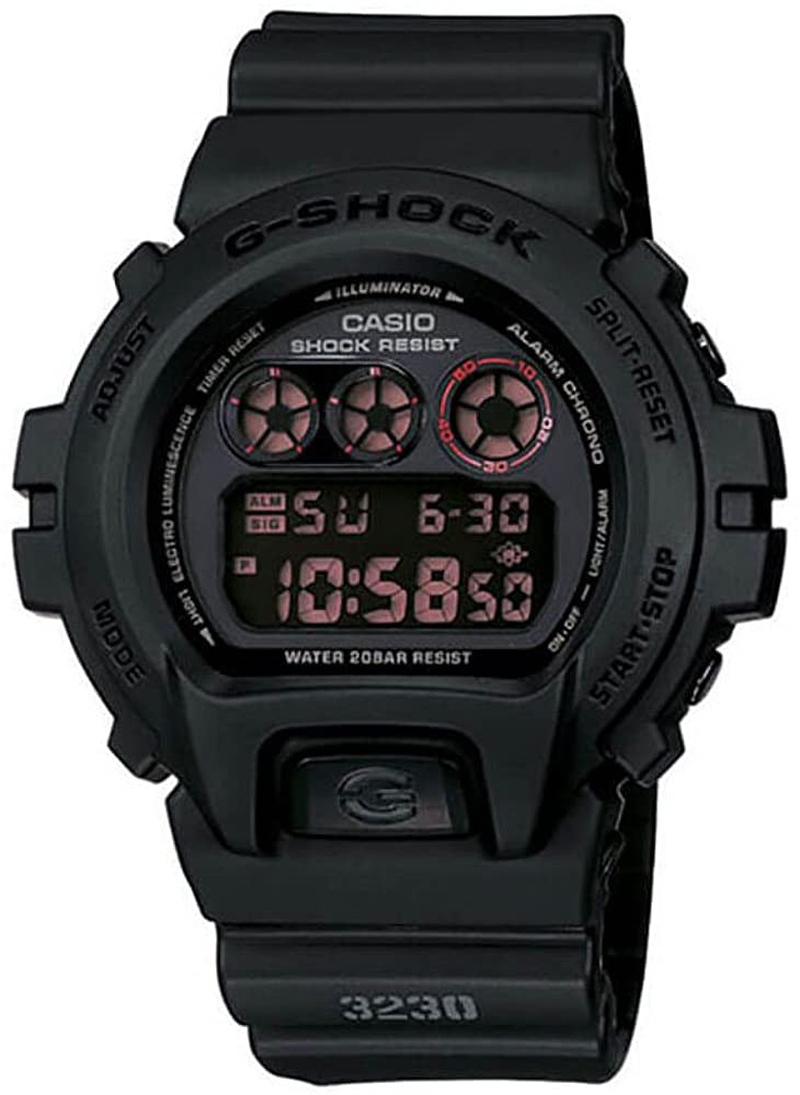 Casio Tactical G-Shock Black Resin Strap Watch DW6900MS-1CR