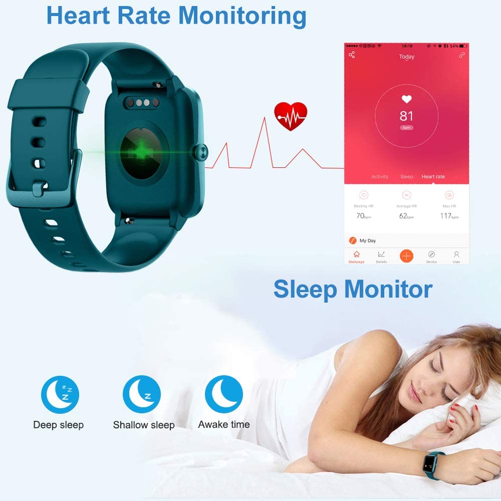 Willful Android& iOS IP68 Smart Watch