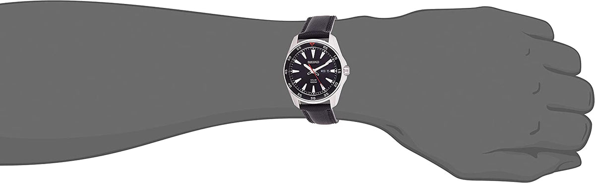 Seiko Men's Watch with Textile Strap SNE393P2