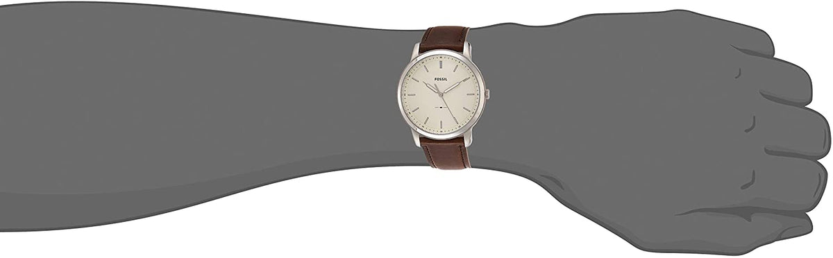Fossil Men's Quartz Leather Watch FS5439