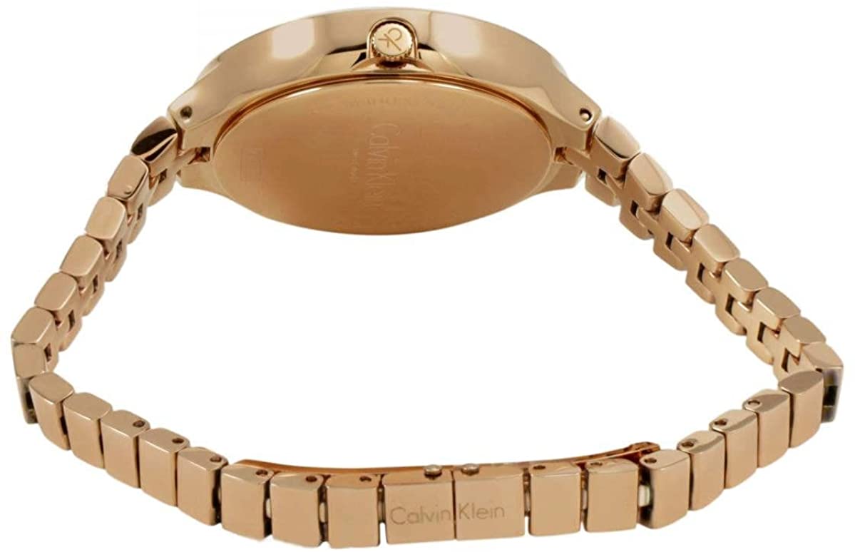Calvin Klein K4U23626 PVD Rose Gold Bracelet Ladies Watch