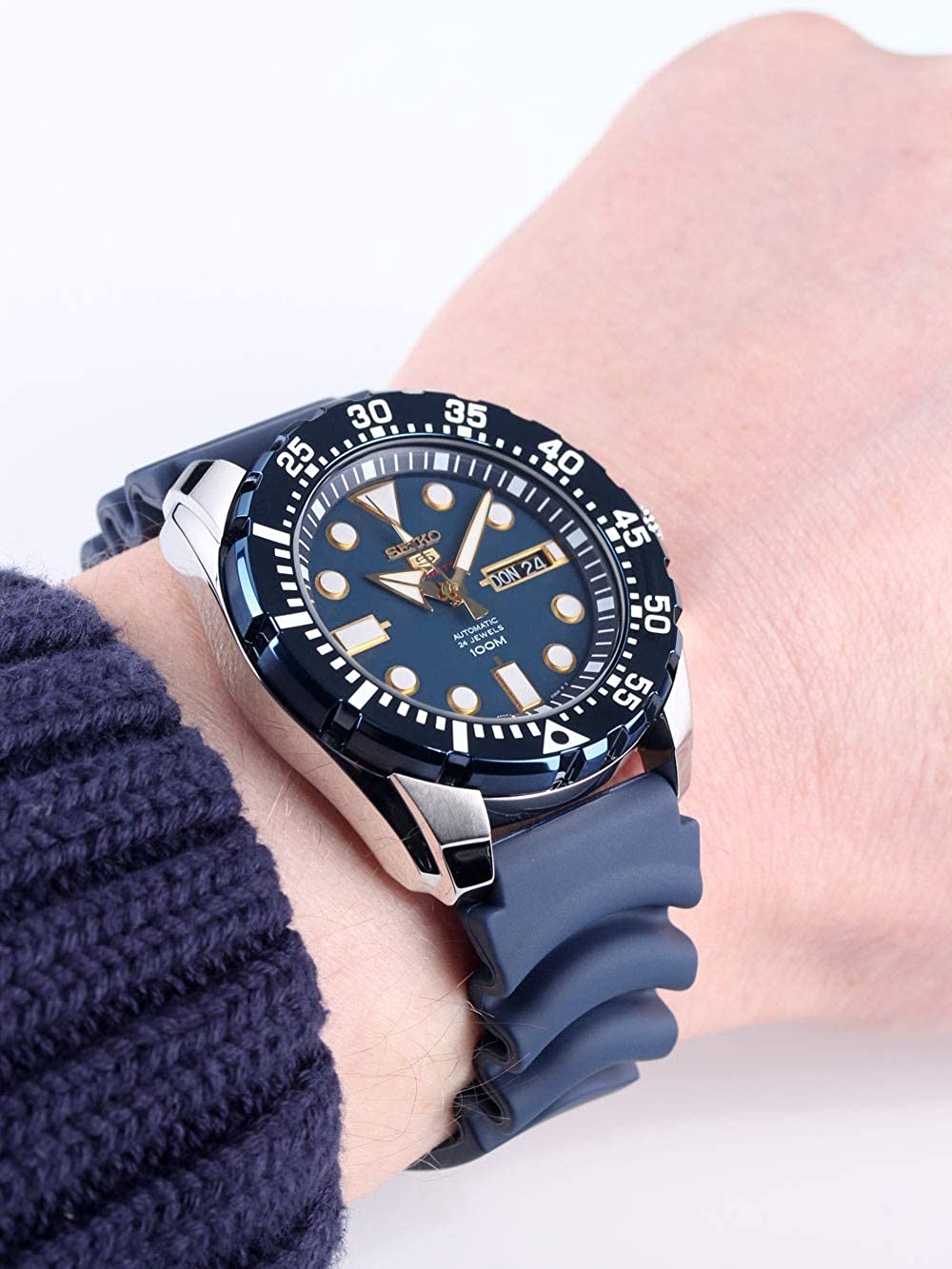 Seiko Men's INOX Automatic Watch SRP605K2