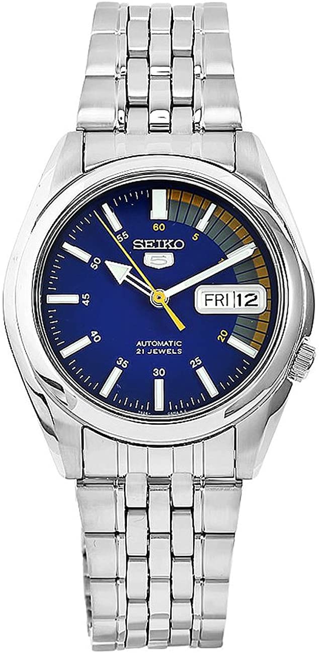Seiko Automatic Blue Dial Men's Watch SNK371K1