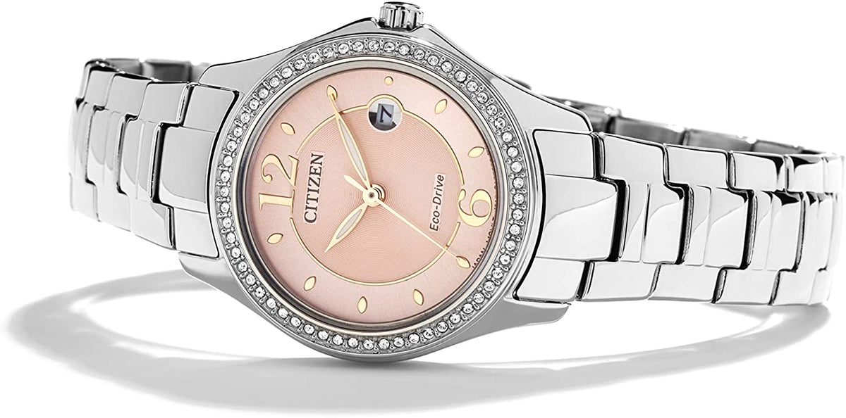 Citizen Women's Eco-Drive Crystal Watch FE1140-86X
