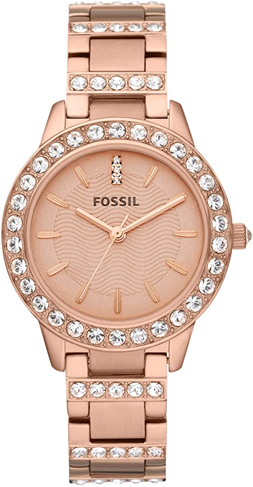 Fossil Women's Virginia Quartz Stainless Steel Dress Watch