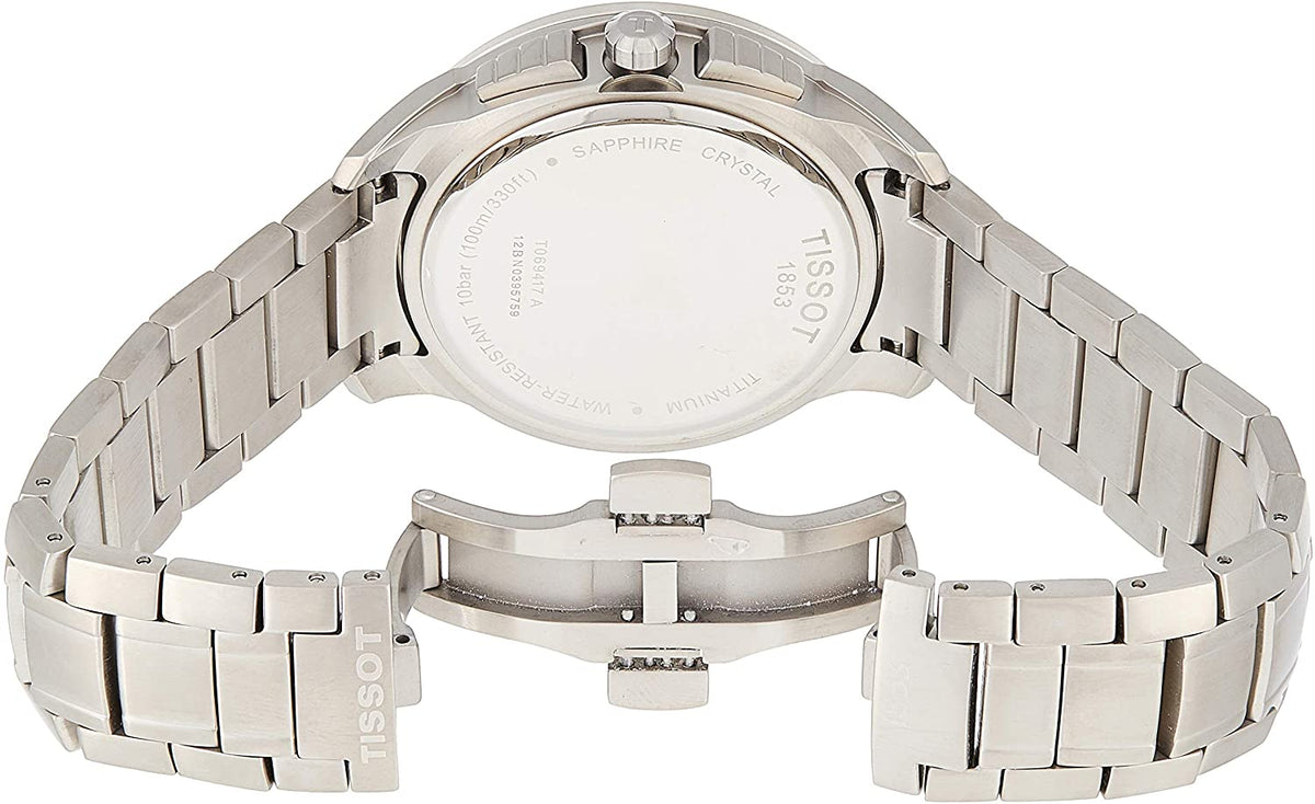 Tissot Men's Quartz Titanium Watch T0694174406100