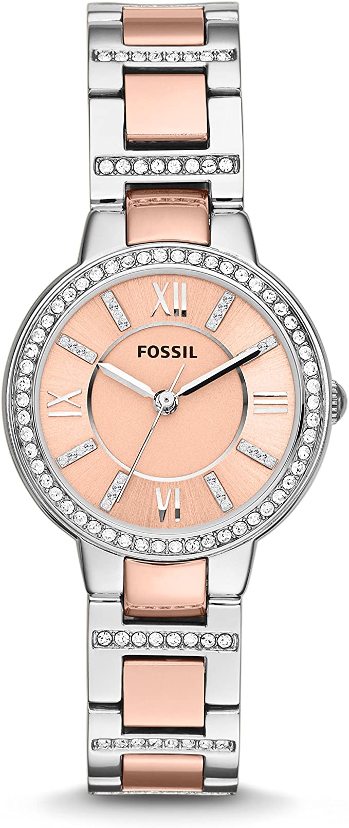 Fossil Women's Virginia Quartz Stainless Steel Dress Watch