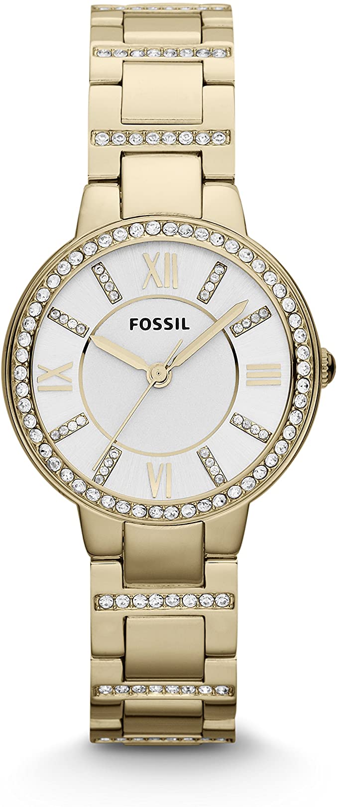 Fossil Women's Virginia Quartz Stainless Steel Dress Watch