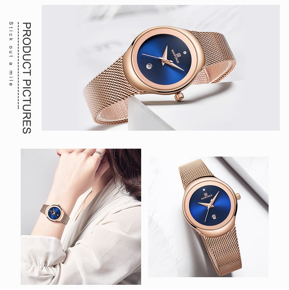 Lady's Fashion Stainless Steel Watch