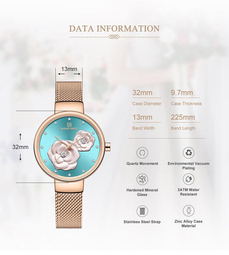 Lady's Classic Stainless Steel Watch