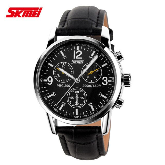 SKMEI Men's Quartz Full steel Watch