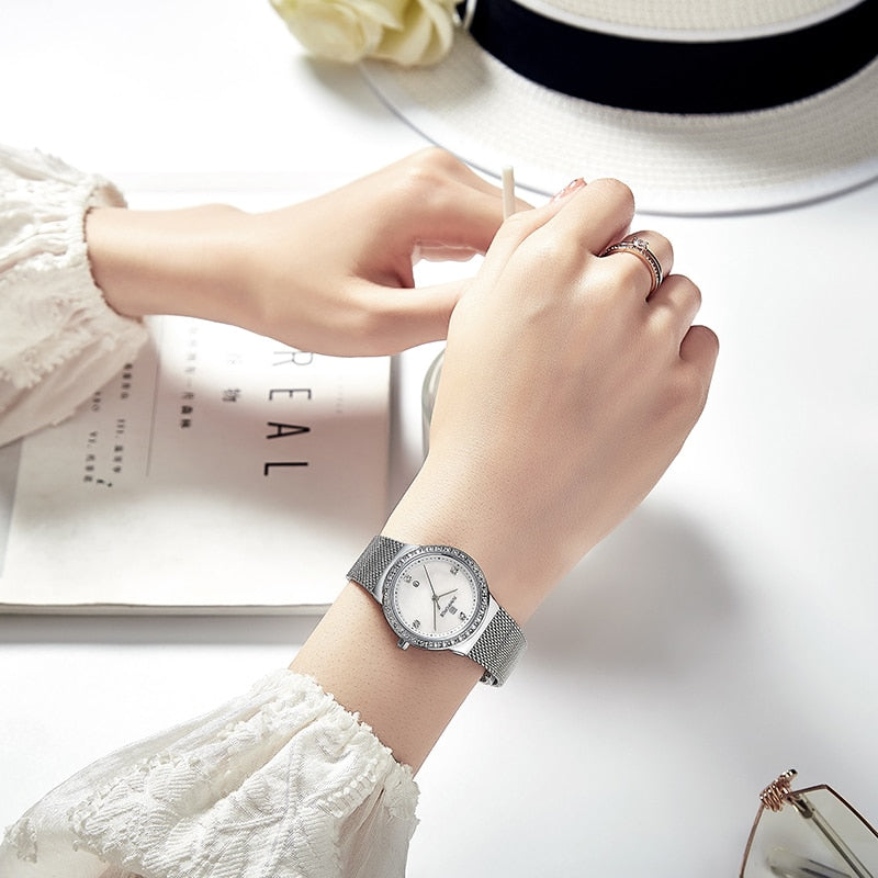 Lady's Fashion Stainless Steel Watch