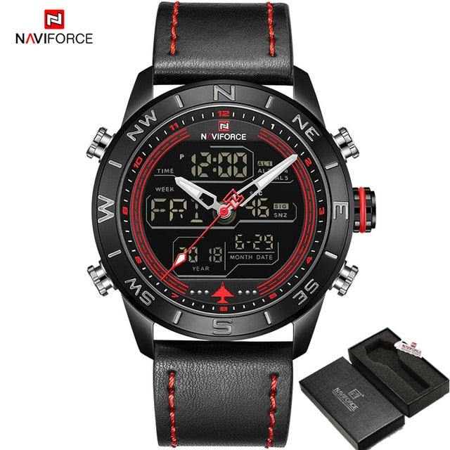 Men's Watch Army Military LED Digital