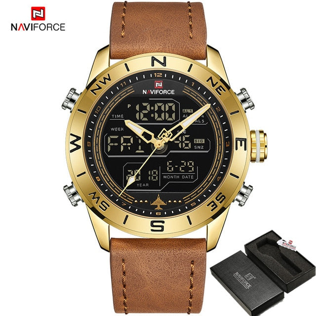 Men's Watch Army Military LED Digital