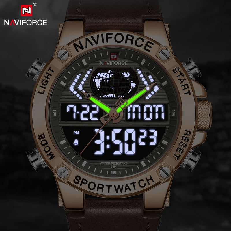 Outdoor Men LCD Digital Sports Watch