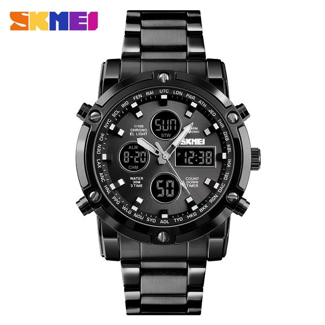 SKMEI Men's Stainless Steel Watch