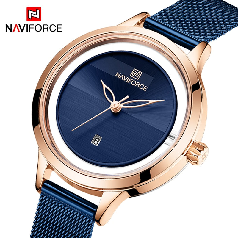 Lady's Classic Luxury Stainless Steel Watch