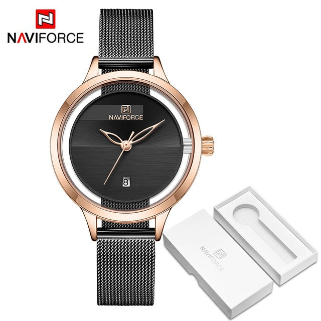 Lady's Classic Luxury Stainless Steel Watch
