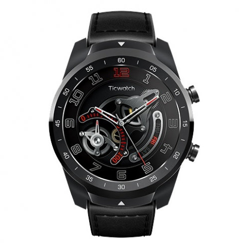Ticwatch Pro 1.4 inch Bluetooth Sports Smart Watch IP68 Waterproof Built-in GPS NFC Heart Rate Monitor