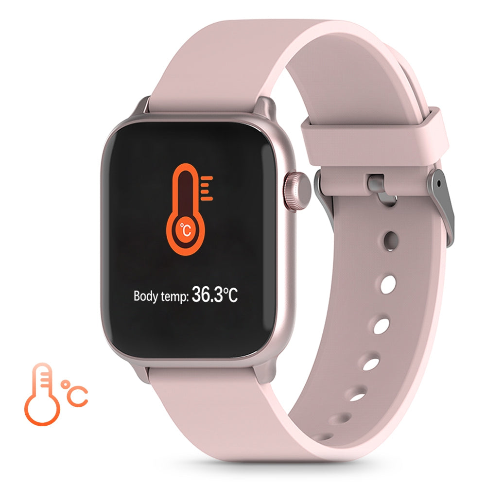 TICWRIS GTS Real-time Body Temperature Detect Smart Watch Heart Rate Monitor Sports Smartwatch
