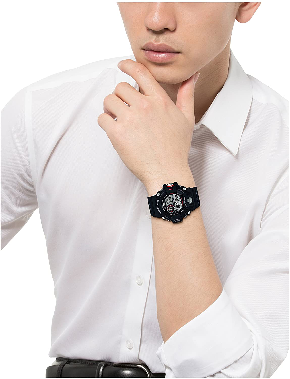 Casio Men's GW-9400J-1JF G-Shock Digital G Rangeman Series Multiband 6, Black Watch