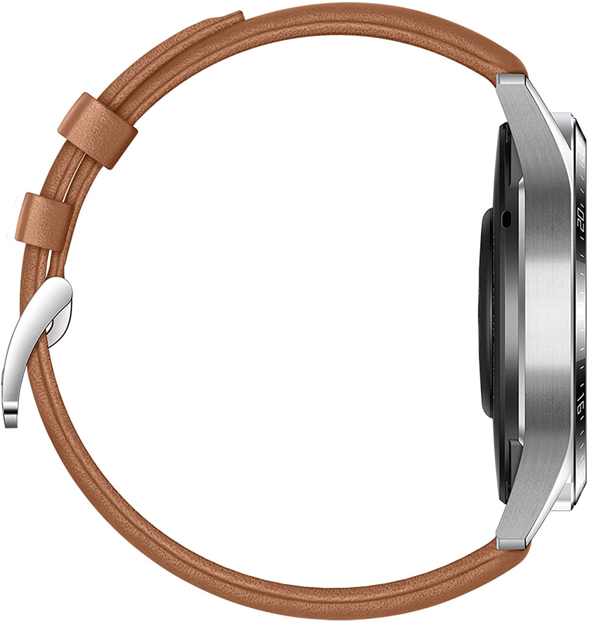 HUAWEI Watch GT 2 2019 Bluetooth SmartWatch, Longer Lasting 2 Weeks Battery Life, Waterproof, Compatible with iPhone and Android, 46mm No Warranty International Version (Pebble Brown)