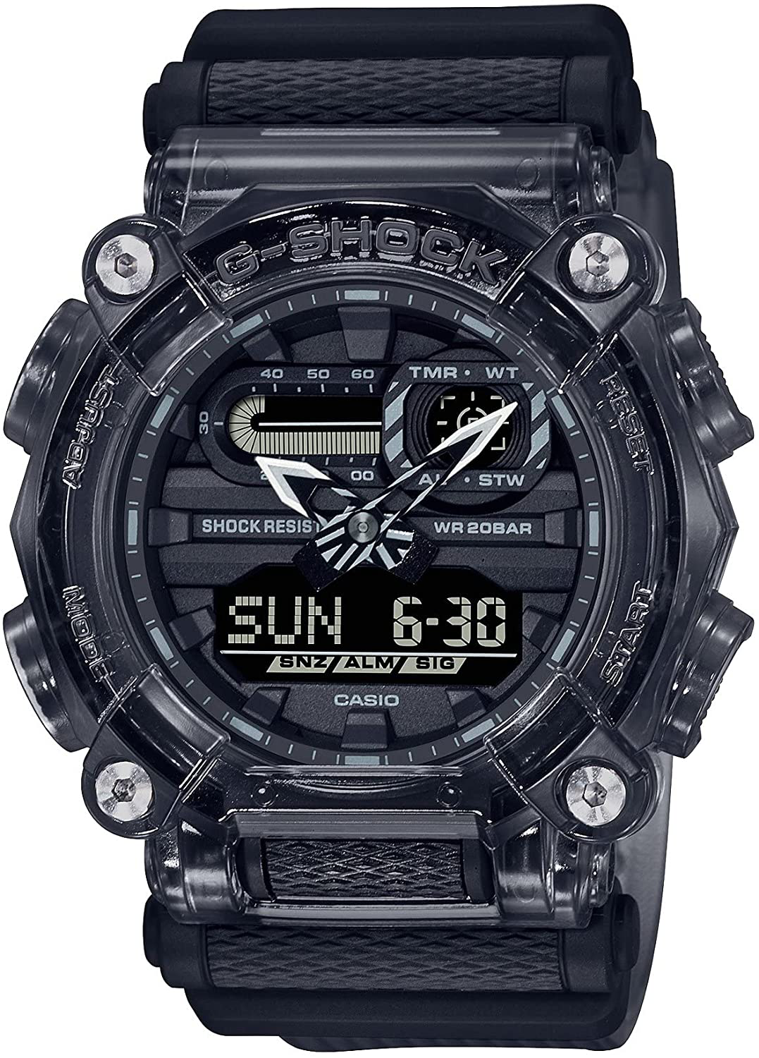 G-Shock GA900SKE-8A Transparent/Gray One Size