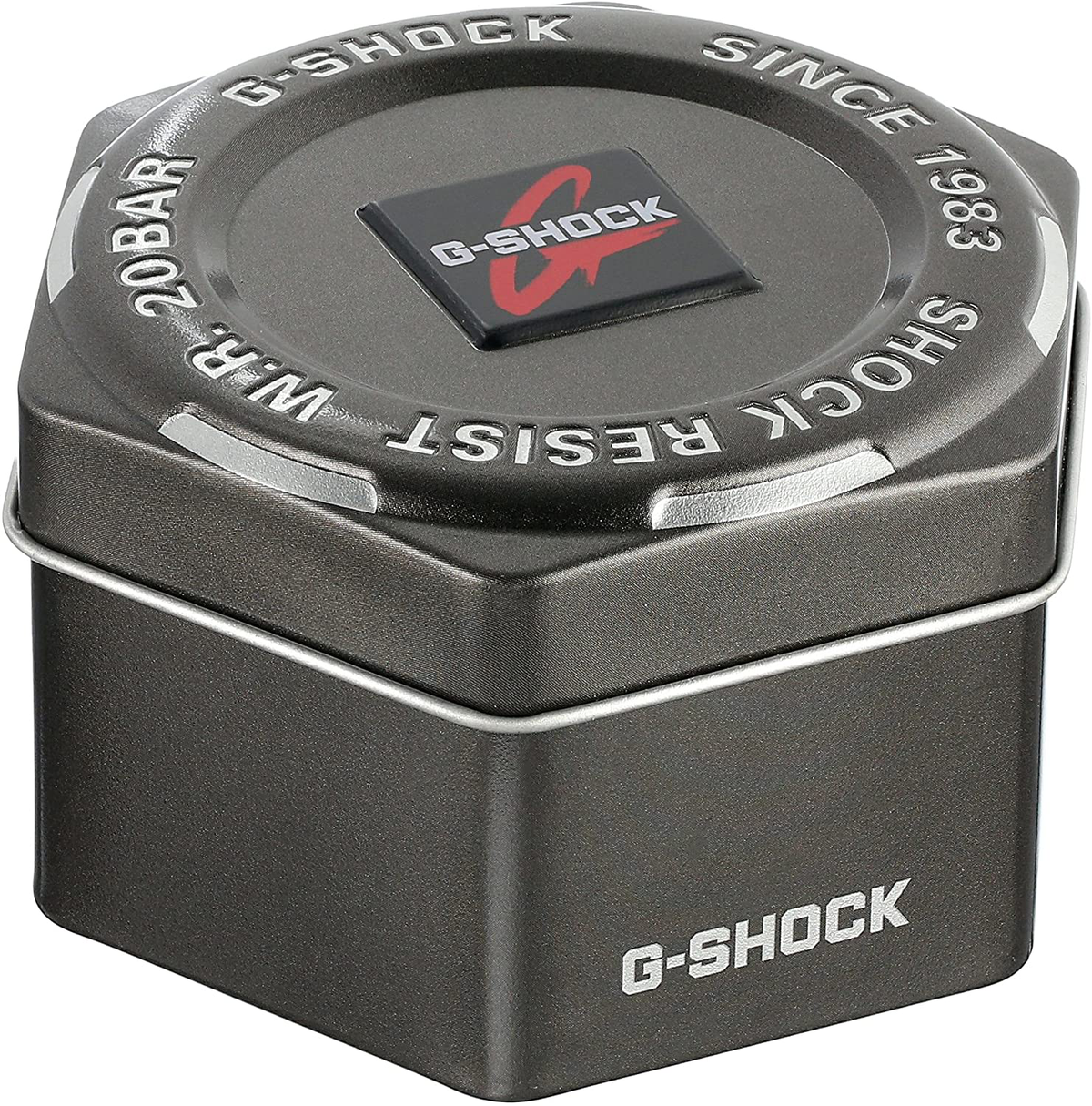 G-Shock Watch with Stainless-Steel Strap, 30 (Model: GD120MB-1CR)