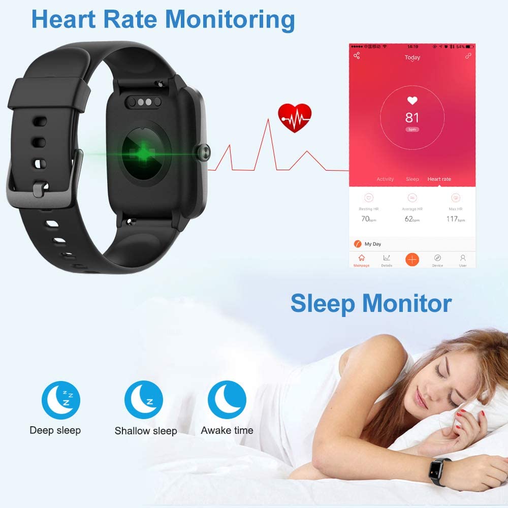 Willful Android& iOS IP68 Smart Watch