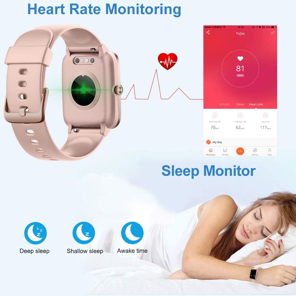 Willful Android& iOS IP68 Smart Watch