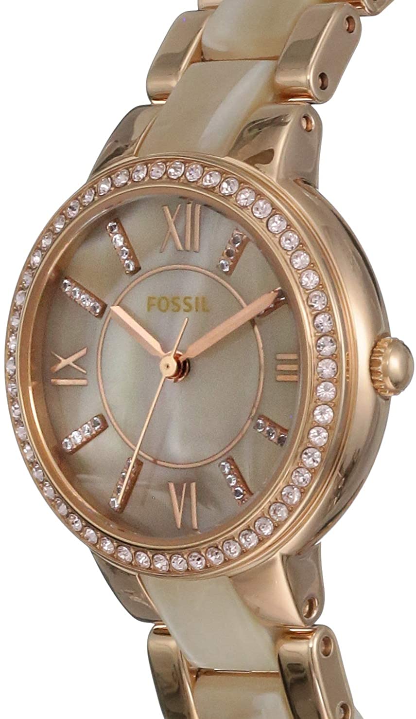 Fossil Women's Virginia Quartz Stainless Steel Dress Watch