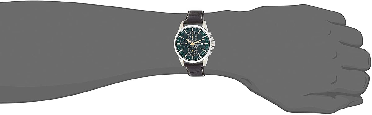 Seiko Men's Alarm Chronograph Watch SNAF09