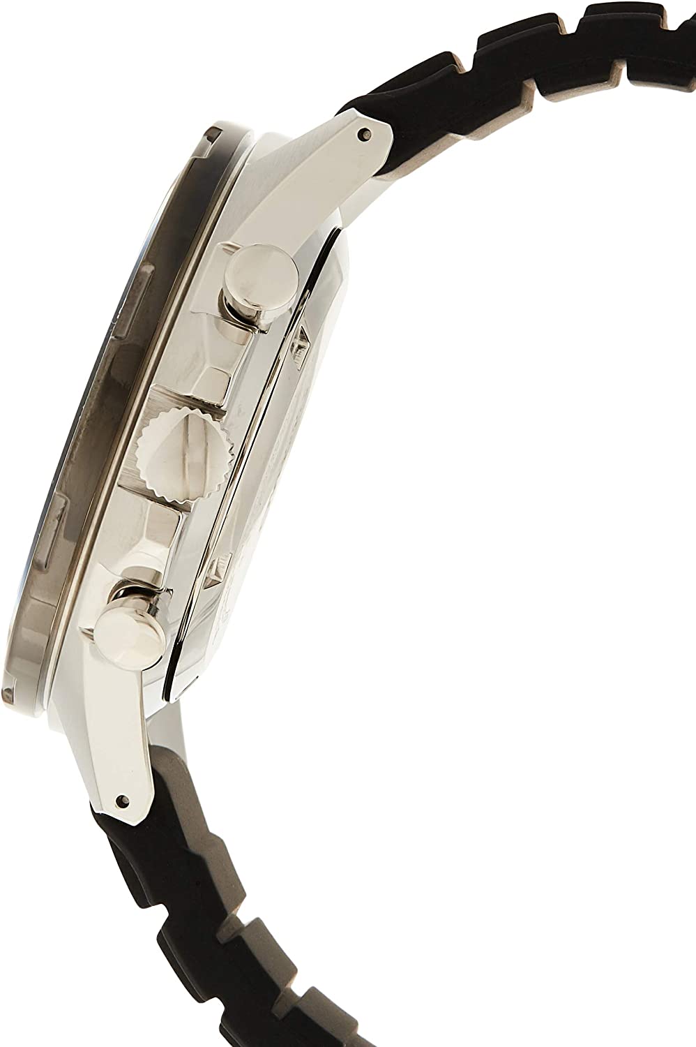 Seiko Men's Quartz Rubber Watch SSB347P1