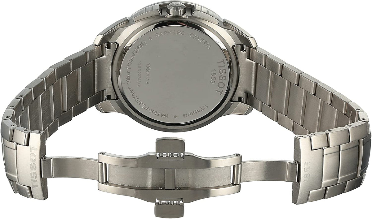 Tissot Men's Quartz Titanium Watch T0694174406100