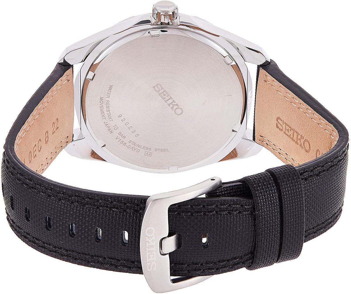 Seiko Men's Watch with Textile Strap SNE393P2