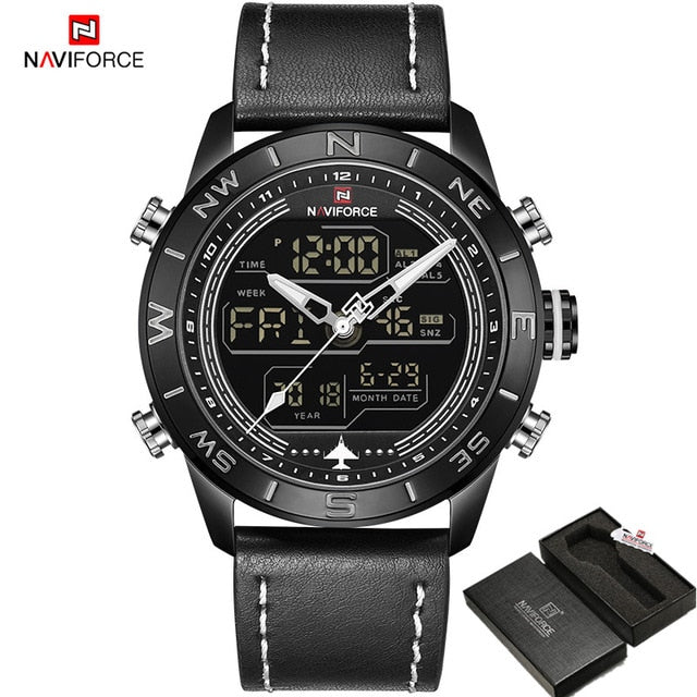 Men's Watch Army Military LED Digital
