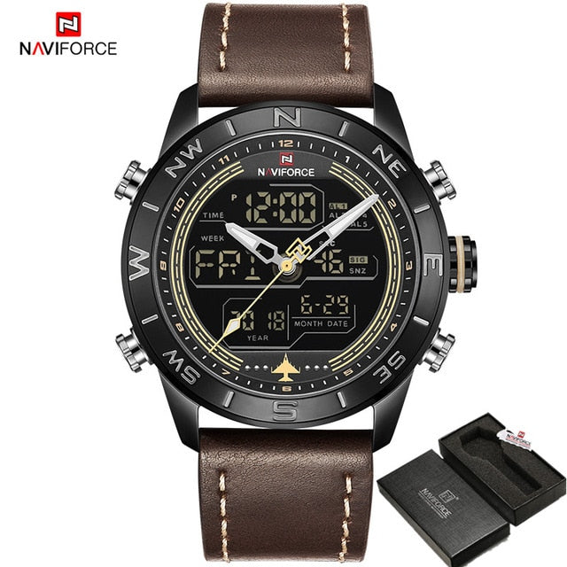 Men's Watch Army Military LED Digital