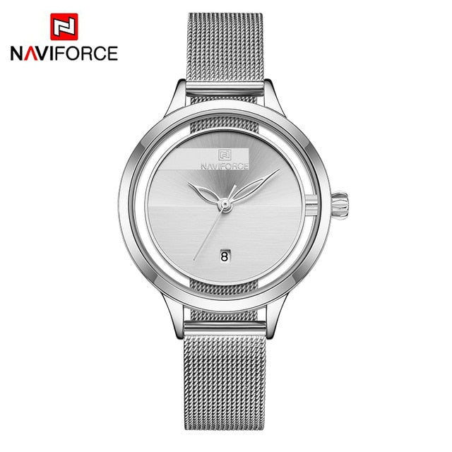 Lady's Classic Luxury Stainless Steel Watch