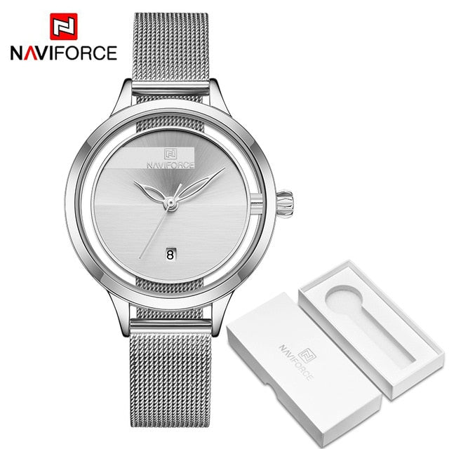 Lady's Classic Luxury Stainless Steel Watch
